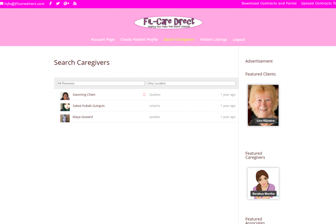 Search Caregivers _ Fil-Care Direct